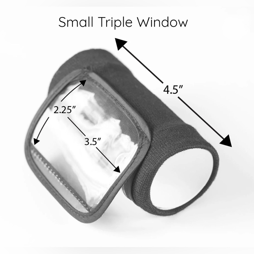 Baseball/Softball Triple Window Athletic Wristband –Small by Own The Zone Sports